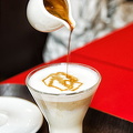 My wonderful cup of Illy latté